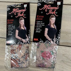 TLC Tattoo Sleeve - Floral and Tribal Designs Dress Up Costume